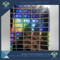 3D hologram custom design rainbow color laser security sticker